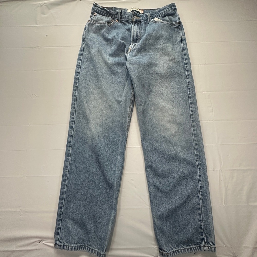 Levis 550 Relaxed Fit Jeans Mens 34x32 Light Wash Denim Tapered Leg 100% Cotton